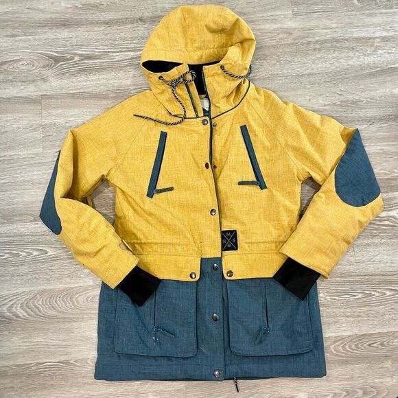 Nomis Asym Jacket Women's Snowboard Ski Jacket Large - Picture 1 of 8